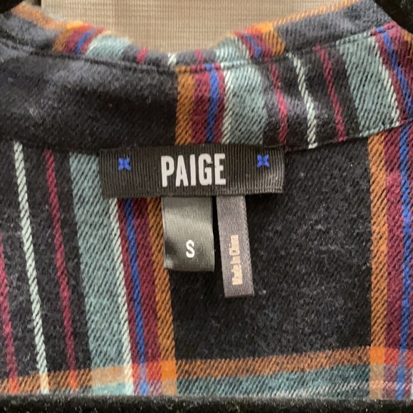 Paige flannel plaid shirt - Picture 2 of 3